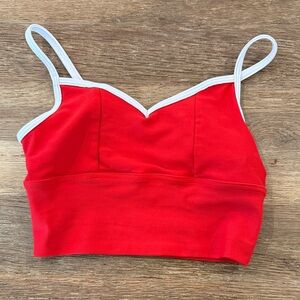 Kids Red Dance Costume Top